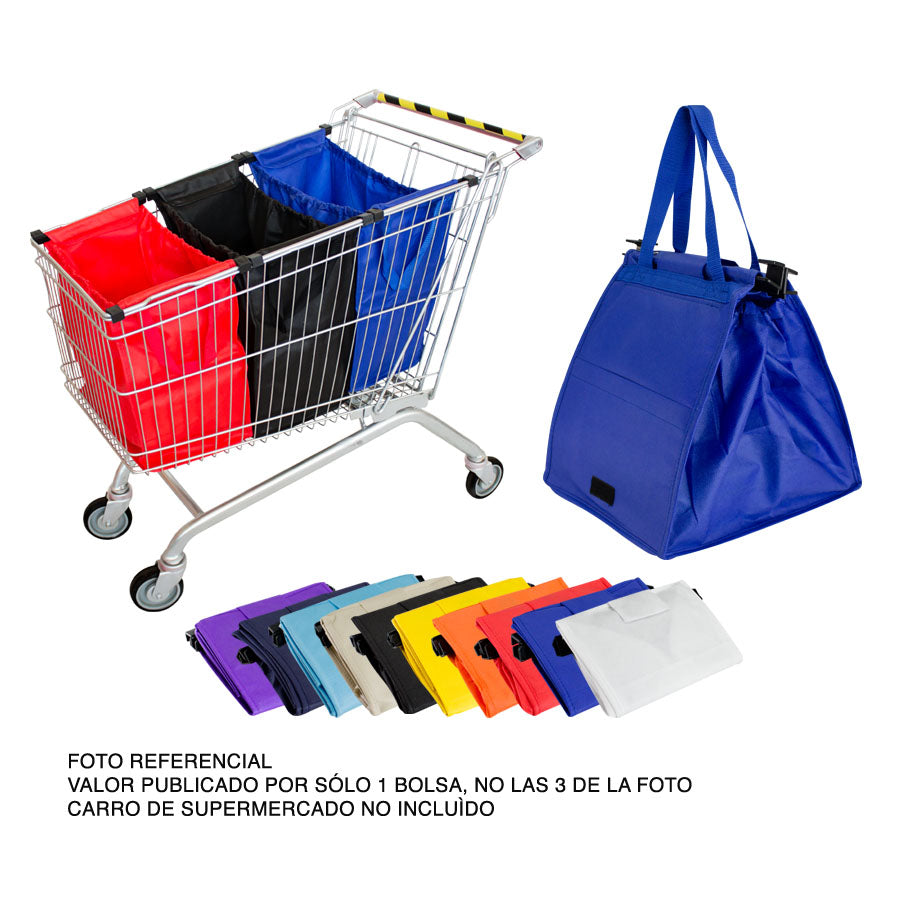 Bolsa Reutilizable Super-Cart - Blanco / NO