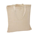 Bolsa de yute ecológica Calcuta 38x42 cm con asas largas
