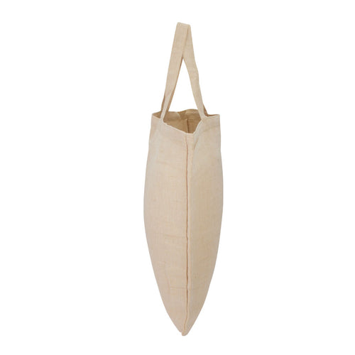 Bolsa de yute ecológica Calcuta 38x42 cm con asas largas