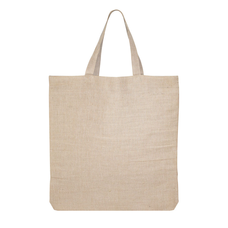 Bolsa de yute ecológica Calcuta 38x42 cm con asas largas
