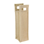 Bolsa de yute para 1 botella de vino Ecofamy
