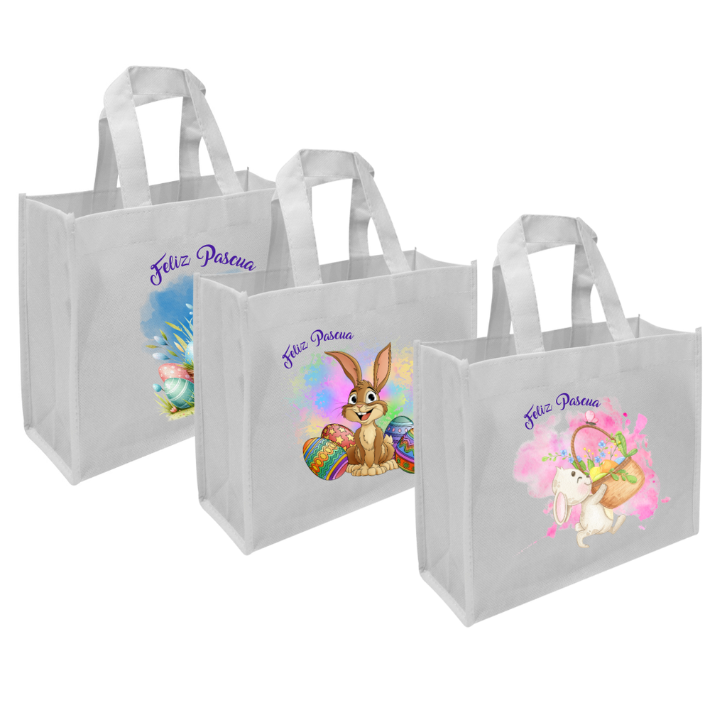 PACK 12U BOLSAS TNT PARA HUEVITOS DE PASCUA