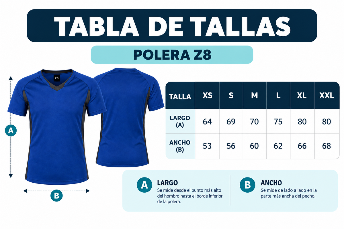 Polera Deportiva Zinedine