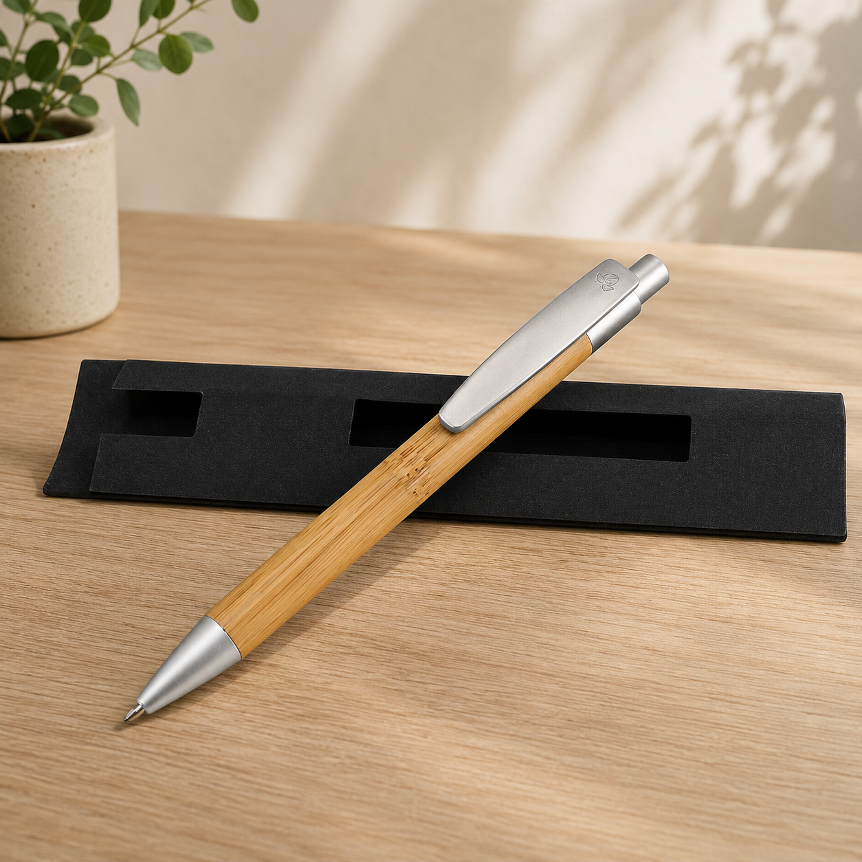 Mockup de Bolígrafo de Bamboo