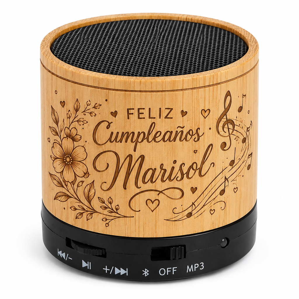 Parlante Altavoz Bluetooth de Bamboo "WAVE"