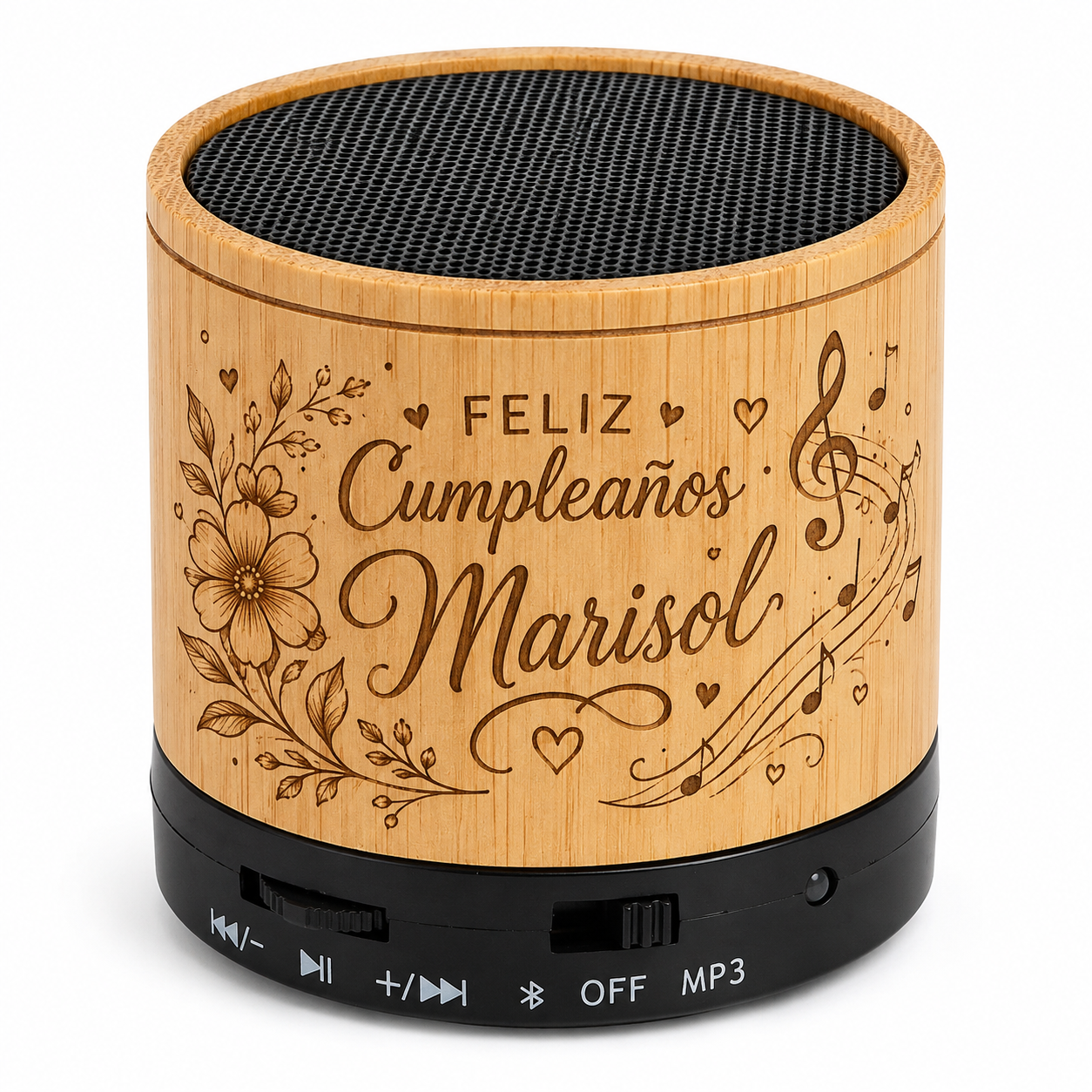 Parlante Altavoz Bluetooth de Bamboo "WAVE"