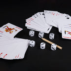 Set de Naipes y Dados en estuche de Aluminio 15
