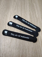 Lápiz grabado con funda de terciopelo Día del Trabajador