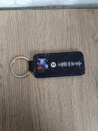 Llavero rectangular canción de spotify personalizada