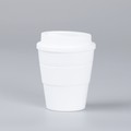 Mug Express Cup «WHITE» 356cc con banda silicona 2