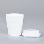 Mug Express Cup «WHITE» 356cc con banda silicona 3