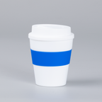 Mug Express Cup «WHITE» 356cc con banda silicona 4