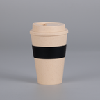 Mug Eco Cup «WHEAT STRAW» 355cc con banda silicona 9