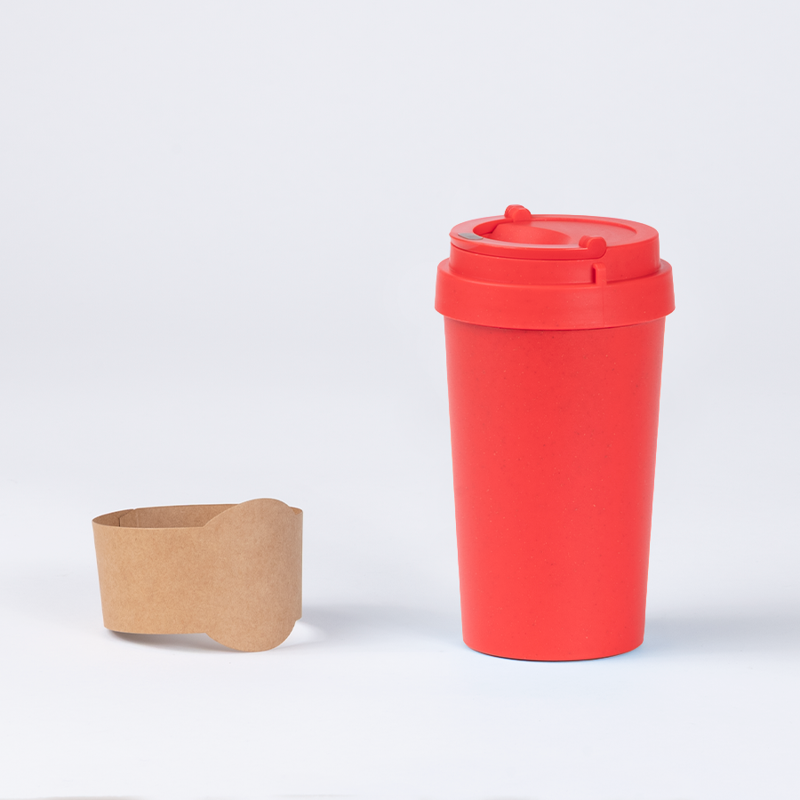 Mug térmico Eco Cup «COLOR WHEAT» 360cc 10