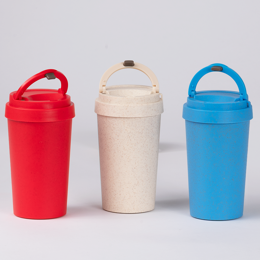 Mug térmico Eco Cup «COLOR WHEAT» 360cc 2