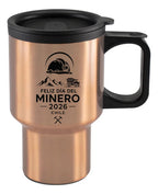 Mug Encobrizado 450cc Día Del Minero