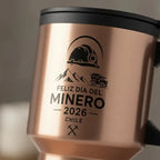 Mug Encobrizado 450cc Día Del Minero