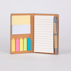 Libreta Memo Set «AURORA» de Eco-Cuero, con Bolígrafo. 19