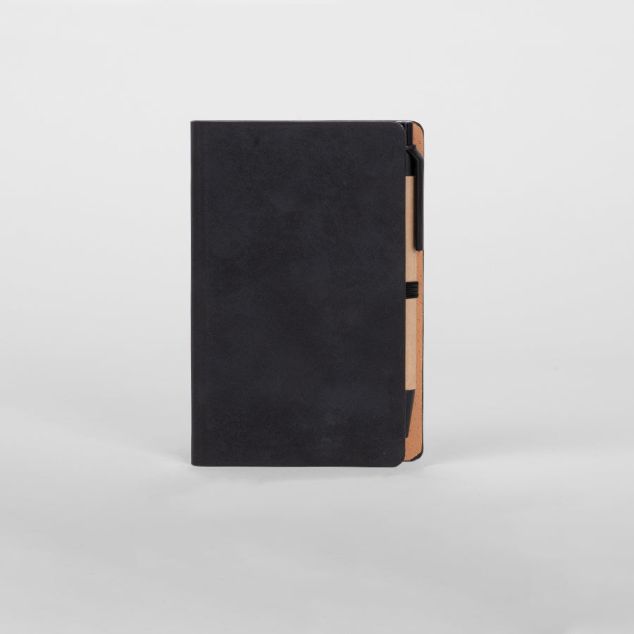 Libreta Memo Set «AURORA» de Eco-Cuero, con Bolígrafo. 20