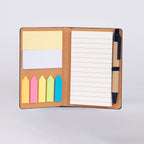 Libreta Memo Set «AURORA» de Eco-Cuero, con Bolígrafo. 9