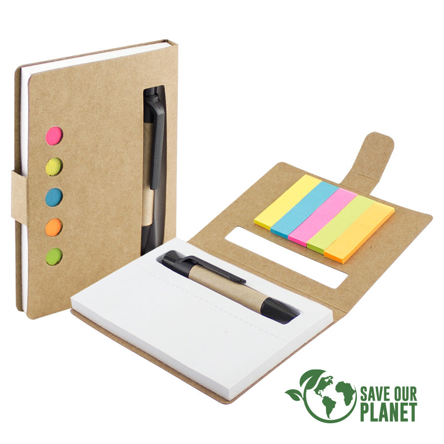 Memo Set Ecológico con Bolígrafo 1