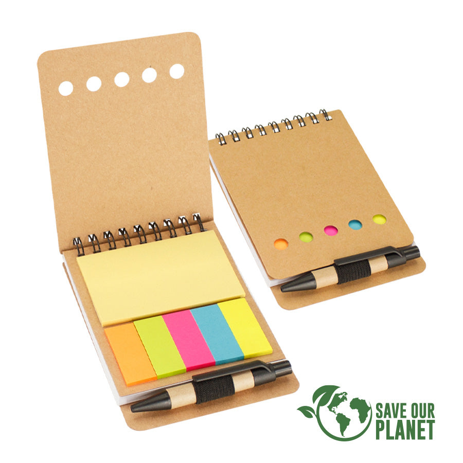 Memo Set Ecológico con Bolígrafo 1