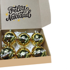 ESFERAS NAVIDEÑAS PERSONALIZADAS PARA ÁRBOL