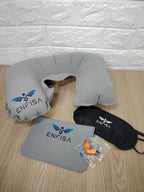 PACK DE VIAJE ALMOHADA + ANTIFAZ + TAPONES DE OÍDOS