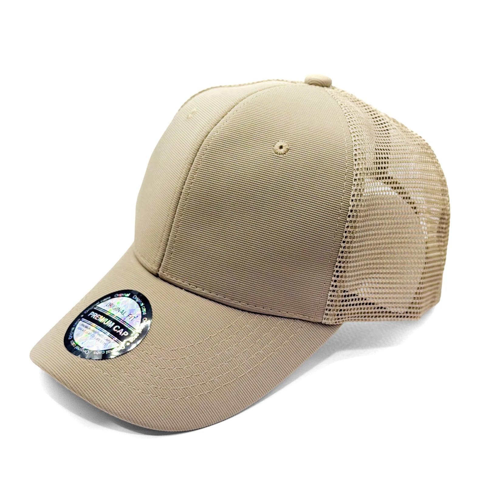 Gorra 6P Flex Malla Grande