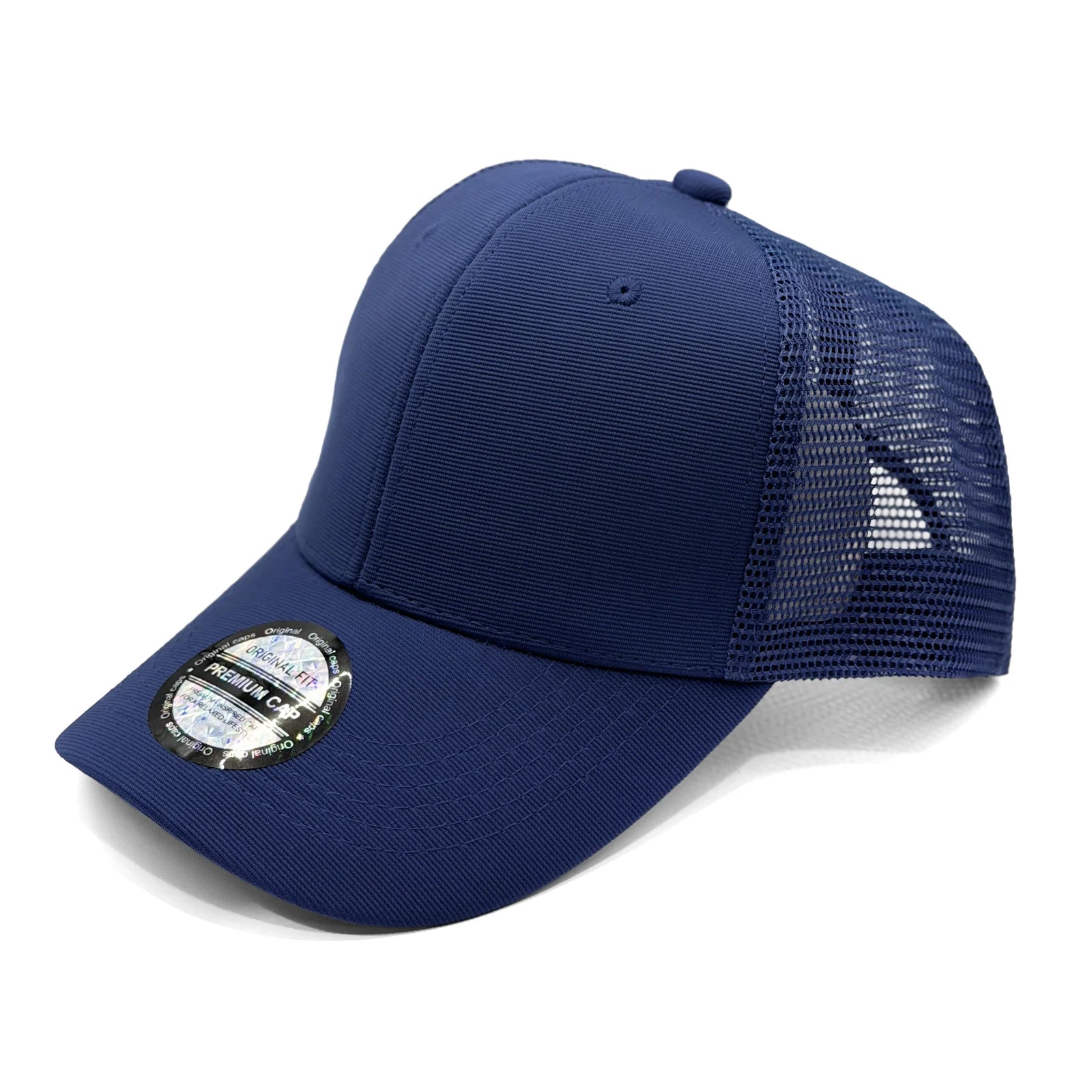 Gorra 6P Flex Malla Grande