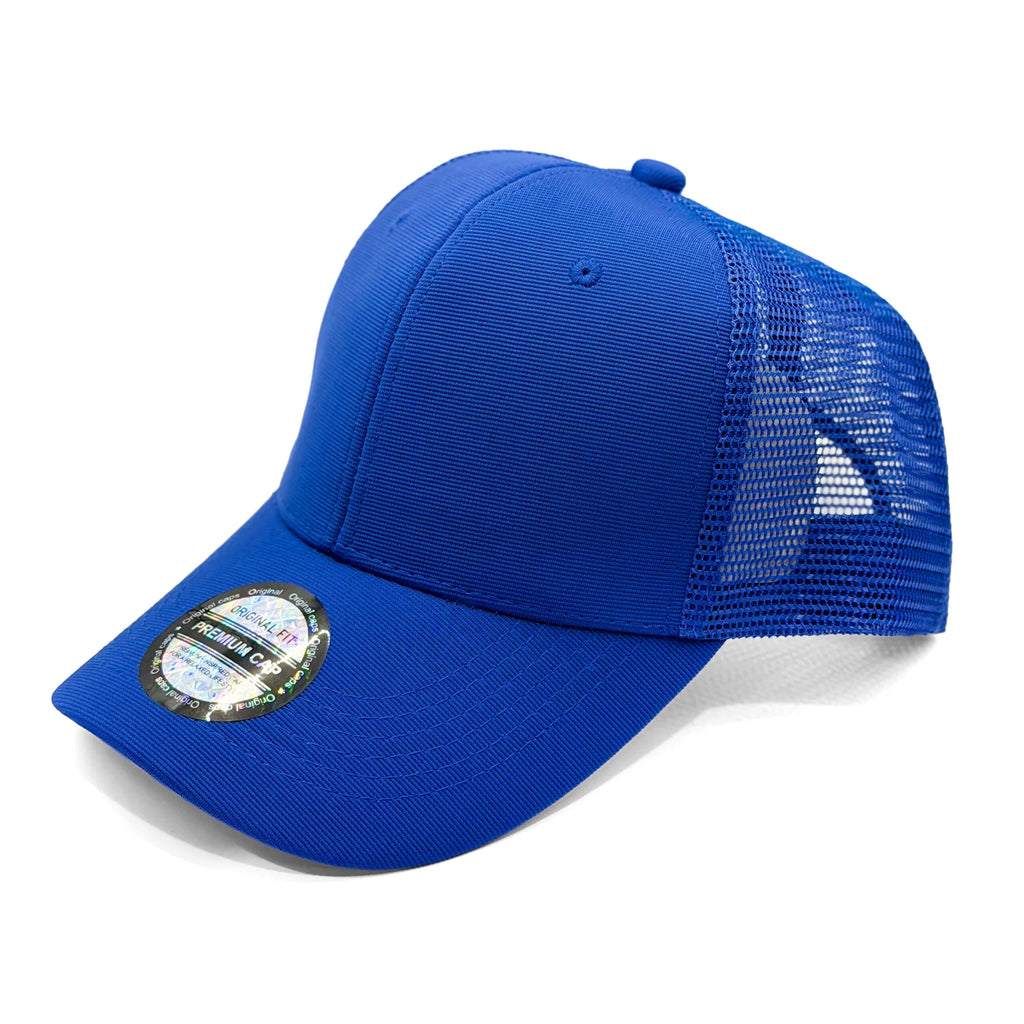 Gorra 6P Flex Malla Grande