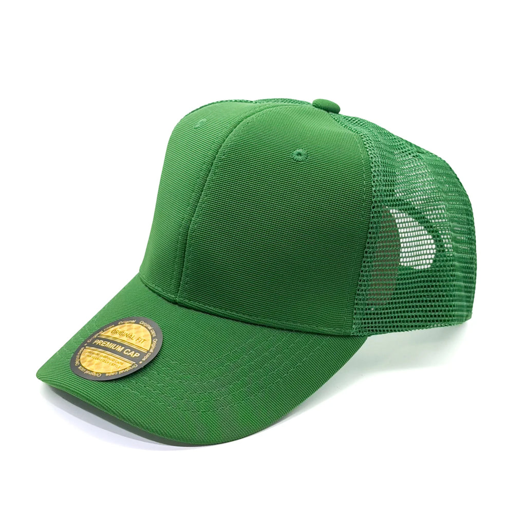 Gorra 6P Flex Malla Grande