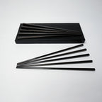 Set de 10 palitos chinos «CHOPSTICKS» de Acero inoxidable 14