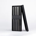 Set de 10 palitos chinos «CHOPSTICKS» de Acero inoxidable 6