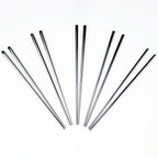 Set de 10 palitos chinos «CHOPSTICKS» de Acero inoxidable 7