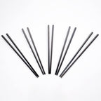 Set de 10 palitos chinos «CHOPSTICKS» de Acero inoxidable 8