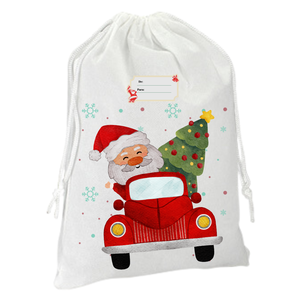 PACK 12 SACOS NAVIDEÑO DE TNT PARA ENVOLVER REGALO