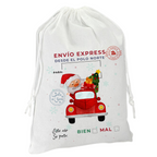 PACK 12 SACOS NAVIDEÑO DE TNT PARA ENVOLVER REGALO